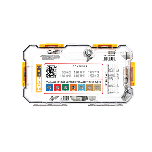 NPT - ORB - JIC FITTING PACK - GetHydraulics