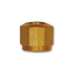 NT61 - 8 Nut, 1/2 in Tube OD, Brass - GetHydraulics.com