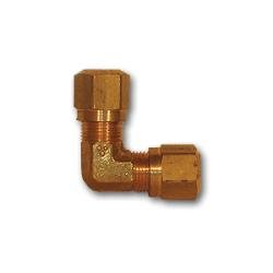 NT65 - 8 90 deg Elbow, 1/2 in Tube OD x 1/2 in Tube OD, Brass - GetHydraulics.com