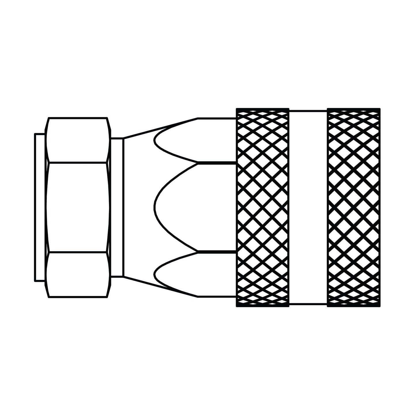 NV - 08F - 08FB NV FB Coupler - GetHydraulics.com