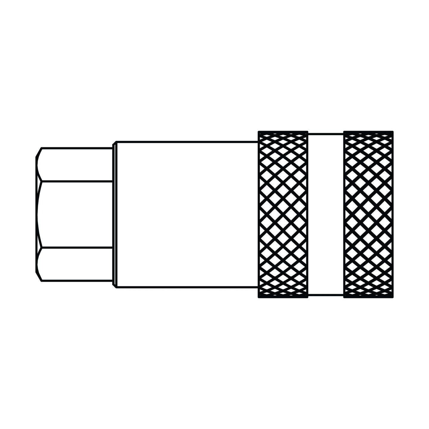 NV - 16F - 16FP NV FP Coupler - GetHydraulics.com