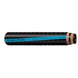 OILVC - 200 Oil Vacuum Corrugated Hose, 100 ft L, 150 psi, Rubber Tube, Black/Blue - GetHydraulics.com