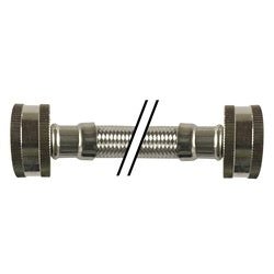 P - 60CWH - 12FG Washing Machine Connector, 60 - in L, Stainless Steel Braid - GetHydraulics.com