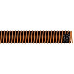 PDROP - 400 Petroleum Drop Hose with Static Wire, 4 in Nominal, 65 psi, Orange - GetHydraulics.com
