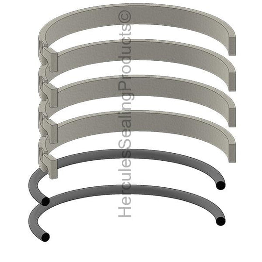 PKH-PR252H0001 Parker Hydraulic Piston Ring Kit - Union Hydraulics