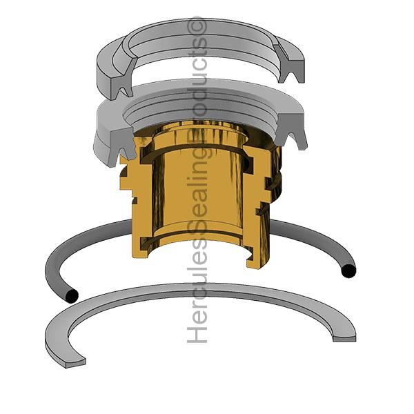 PKH-RG1HDL0101 Parker Hydraulic Rod Gland Kit - Union Hydraulics
