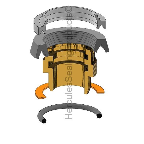 PKH-RG2AHL0101 Parker Hydraulic Rod Gland Kit 1 - Union Hydraulics