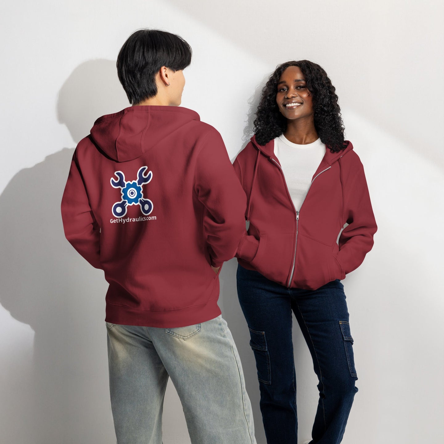Premium full zip hoodie - GetHydraulics.com