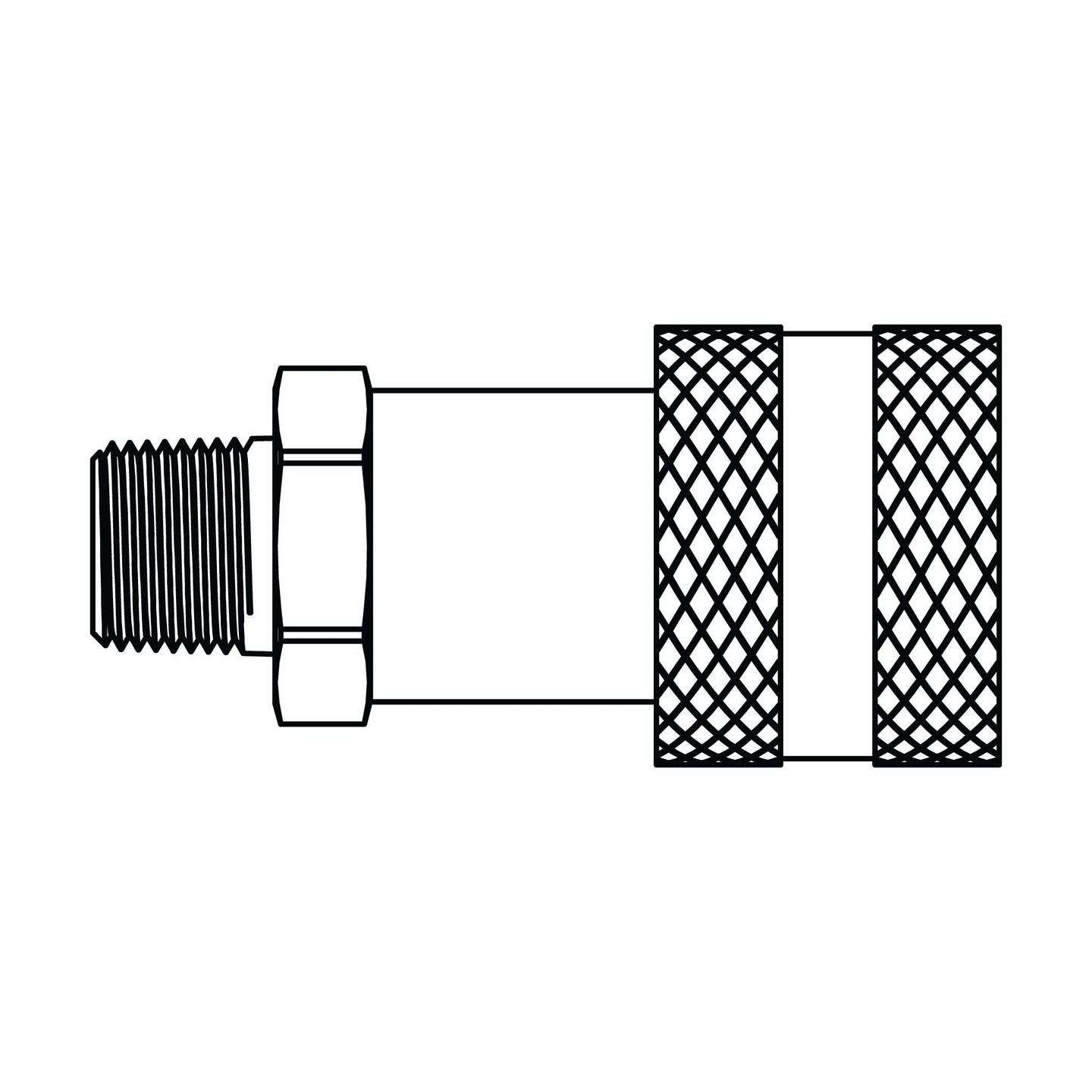 PVVM - 06F - 06MP PVVM Coupler - GetHydraulics.com