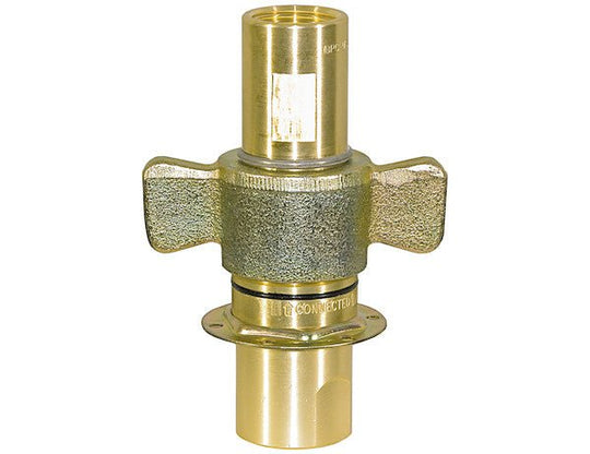 QDWC242 1 - 1/2 Inch Wing - Type Hydraulic Quick Coupler Female End Only - GetHydraulics