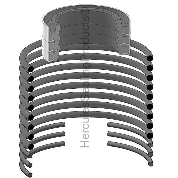 RAY-520-077-01 Raygo Hydraulic Cylinder Seal Kit - Union Hydraulics