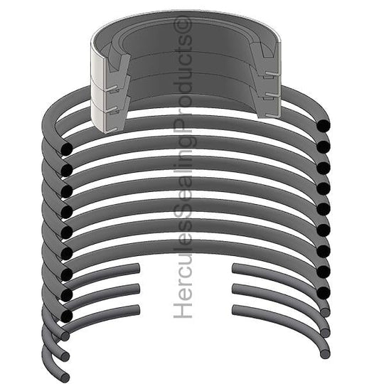 RAY-520-077-01 Raygo Hydraulic Cylinder Seal Kit - Union Hydraulics