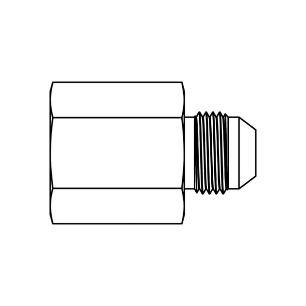 RST2406 - 04 - 04 - R.000 Restricted JIC Reducer/Expander - GetHydraulics.com