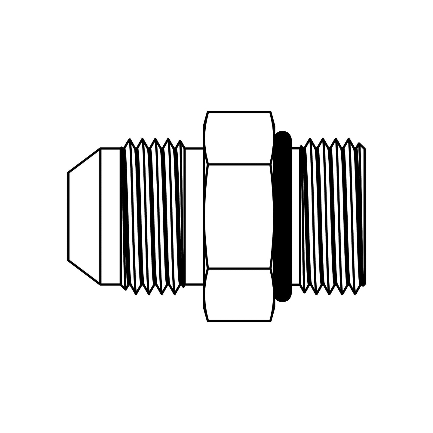 RST6400 - 04 - 06 - R.031 Restricted JIC to O-Ring - GetHydraulics.com