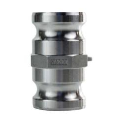SA - 200 - A Type AA Cam and Groove Spool Adapter, 2 - in Male Adapter x 2 - in Male Adapter, Aluminum - GetHydraulics.com