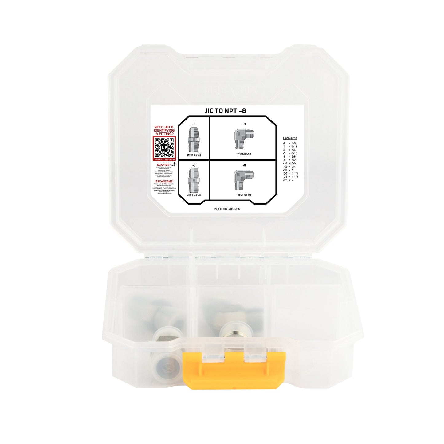 (SAE 8) JIC to NPT Mini Pack - GetHydraulics