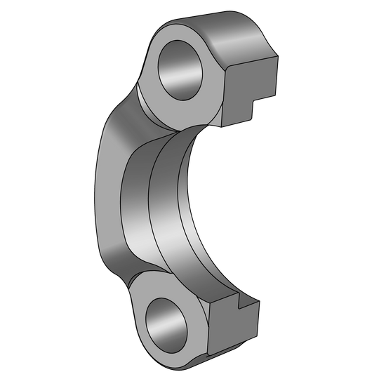 SF - 32 Split Flange Half - Code 61 - GetHydraulics.com