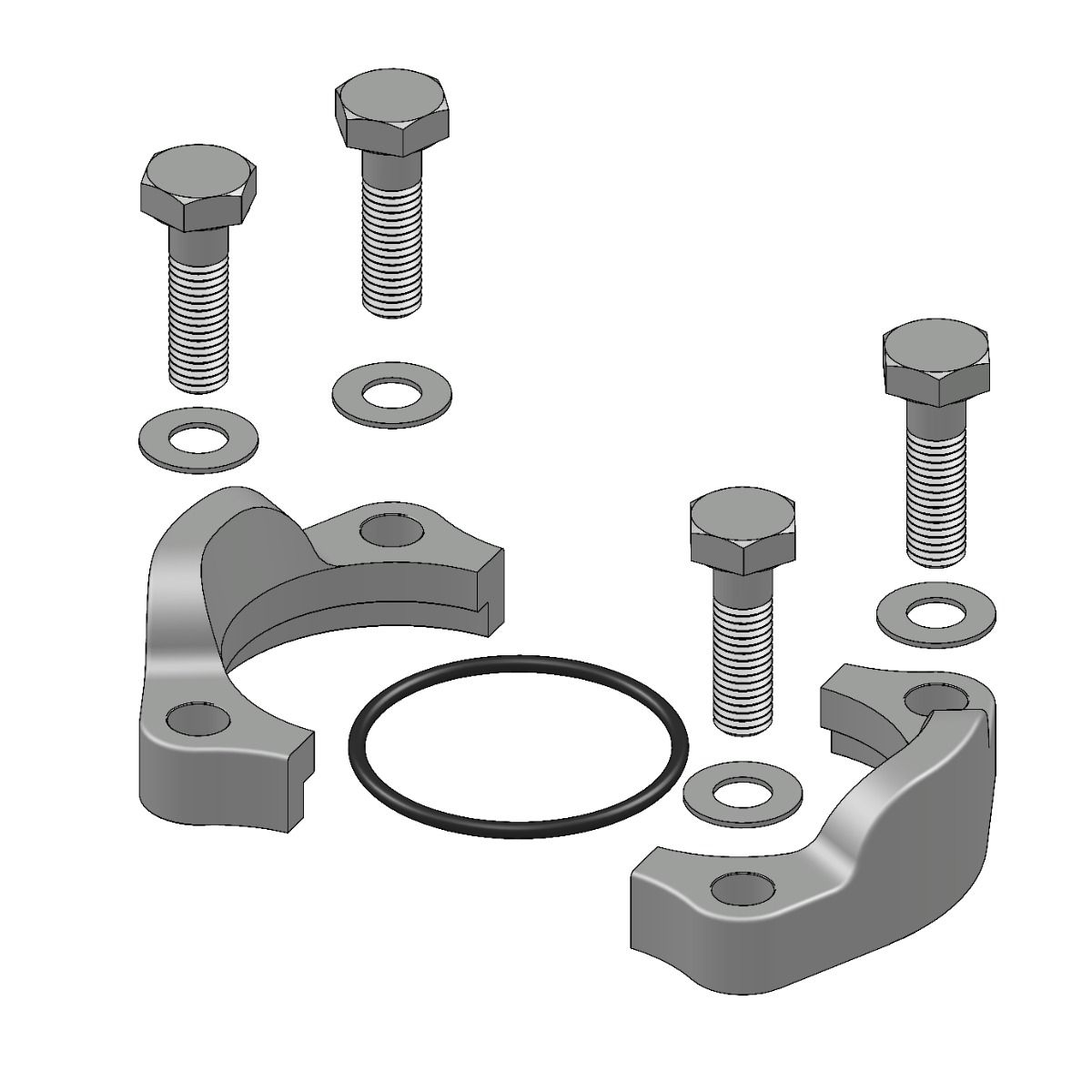 SFXK - 32 - KIT Split Flange Kit - Code 62 - GetHydraulics.com