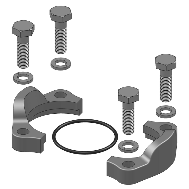 SFXK - C - 24 - KIT Split Flange Kit - CAT - GetHydraulics.com