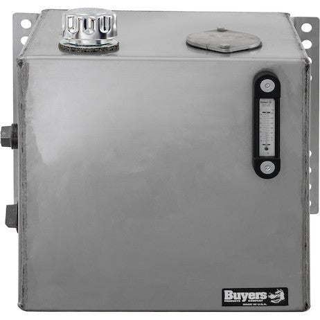 SMR15SS 15 Gallon Stainless Steel Reservoir - GetHydraulics