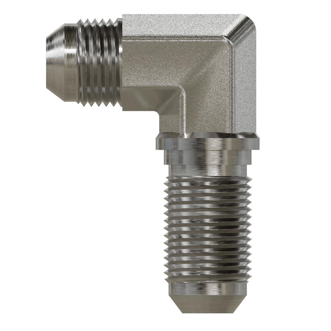 SS - 2701 - 06 - 06 - FG JIC Bulkhead Union Elbow 90 - GetHydraulics.com