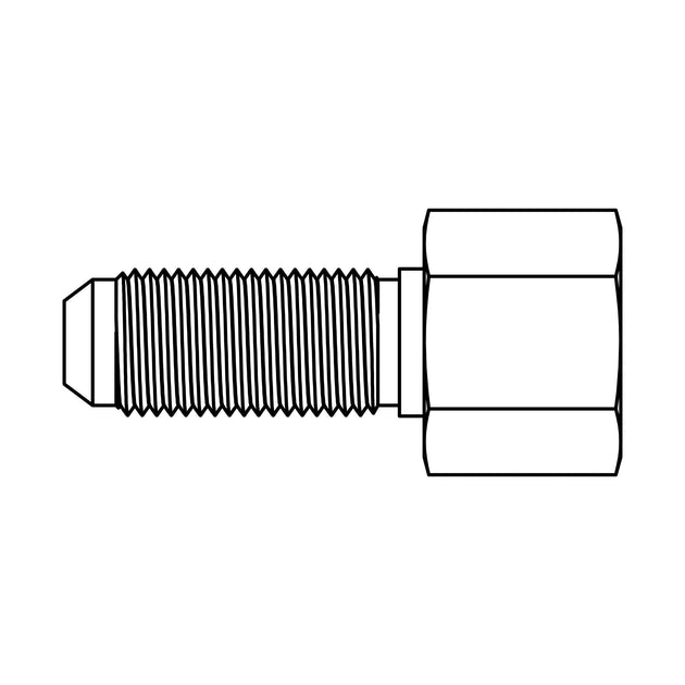 SS - 2705 - 24 - 24 - FG JIC to Pipe Bulkhead - GetHydraulics.com