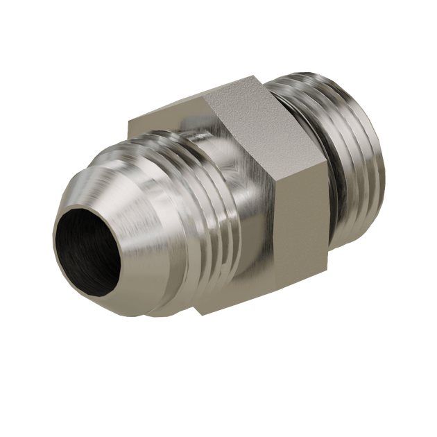 SS - 6400 - 05 - 05 - FG JIC to O-Ring - GetHydraulics.com