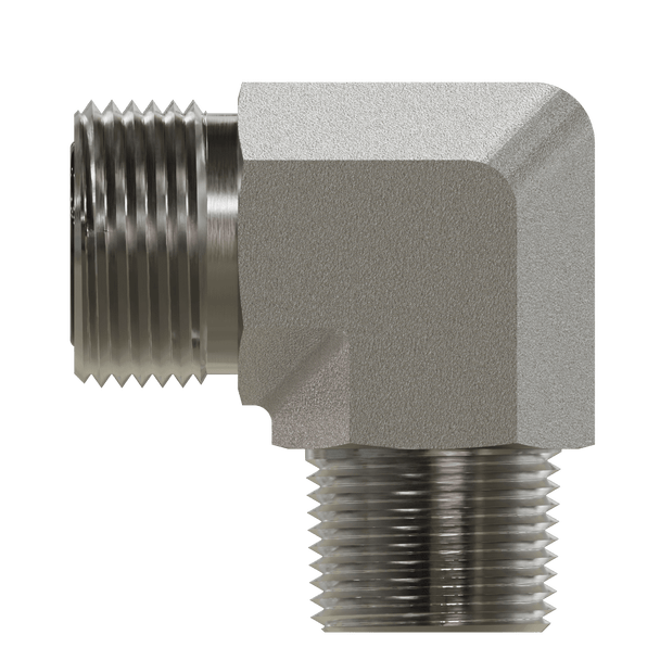 SS - FF2501 - 16 - 16 - FG ORFS to Pipe Elbow 90° - GetHydraulics