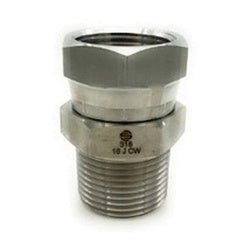 SS1404 - 16 - 16 Swivel Adapter, 1 in MNPT x 1 in FNPSM, Stainless Steel - GetHydraulics.com