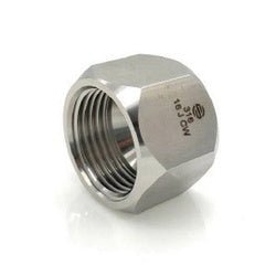 SS304 - C - 16 JIC Cap, 1 - in Female JIC, Stainless Steel - GetHydraulics.com