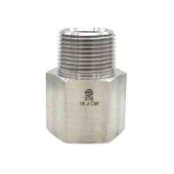 SS5405 - 16 - 16 Adapter Expander, 1 in MNPT x 1 in FNPT, Stainless Steel - GetHydraulics.com