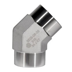SS5505 - 04 - 04 45 - deg Elbow, 1/4 - in Female NPTF x 1/4 - in Female NPTF, Stainless Steel - GetHydraulics.com