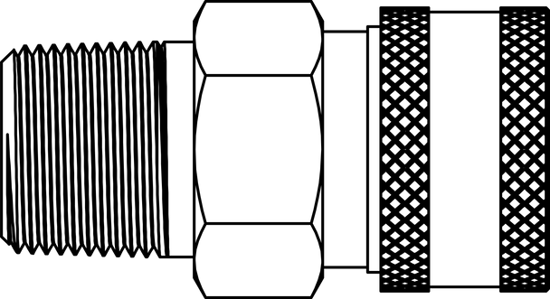 ST - 06F - 06MP - B ST MP Coupler - GetHydraulics