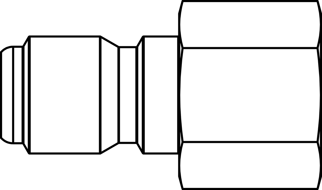 ST - 12M - 12FP - B ST FP Tip - GetHydraulics