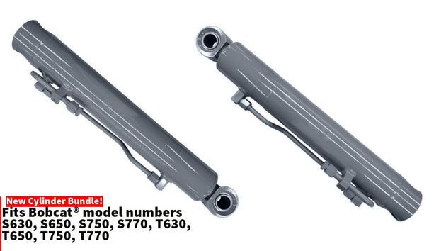 Tilt Cylinders Bundle Fits Bobcat® model numbers S630, S650, S750, S770, T630, T650, T750, T770. - GetHydraulics