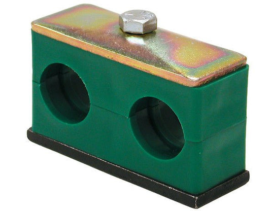 TSCT100 Twin Series Clamp For Tubing 1 Inch I.D. - GetHydraulics