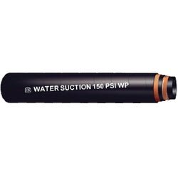 WSB - 800 - CUT Water Suction Hose, 150 psi, Rubber Tube, Black - GetHydraulics.com
